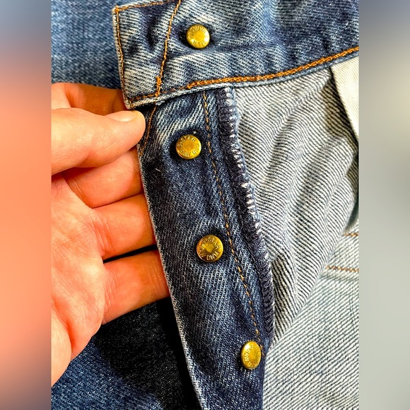 VINTAGE G-STAR RAW “SHORTCUT US FIRST” SELVEDGE DENIM 34x32 OG PAIR CRAZY RARE!! - Picture 5 of 16